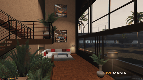 FIVEM Cruisin Craftsmen Mechanic | Premium Mechanic Shop MLO | Interior & Exterior | Office & Garage | Custom Props | Add-On | Optimized | Fivem Ready | High Quality — image 21