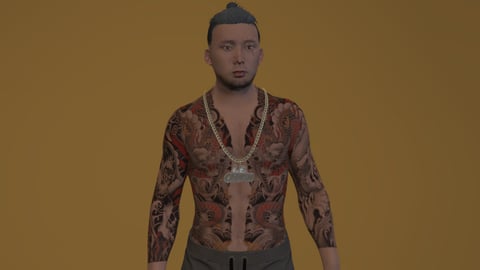 Jiwon | Male Ped | Multiple Outfits | Optimized & Fivem Ready [Add-On] — image 5