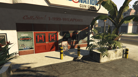 FIVEM Ammunation Reworked V2 | Custom Gun Store MLO | Interior & Exterior | Weapon Displays | Custom Props | Add-On | Optimized | Fivem Ready | High Quality — image 8
