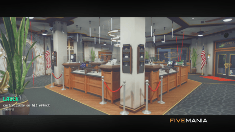 FIVEM Vangelico Heist v2 | Advanced Jewelry Store Robbery Script | Multi-Map Support | 5 Looting Methods | Add-On | Optimized | Fivem Ready | High Quality, image 14