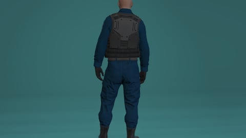 Prison Tattoartist | Male Ped | Multiple Outfits | Optimized & Fivem Ready [Add-On] — image 8
