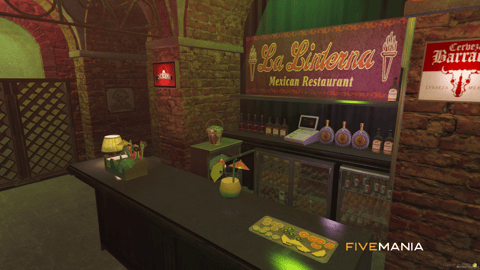 FIVEM Aztecas Gang Hideout | Rustic Gang Hideout MLO | Interior & Exterior | Custom Props | Add-On | Optimized | Fivem Ready | High Quality — image 6