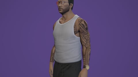 Benji | Male Ped | Multiple Outfits | Optimized & Fivem Ready [Add-On] — image 4