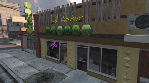 FIVEM Del Vecchio | Lore-Friendly Liquor Store MLO | Interior & Exterior | Custom Props | Optimized Lighting | Add-On | Optimized | Fivem Ready | High Quality — image 2