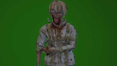 Victor | FiveM Male Ped | Infected Zombie Character | Multiple Outfits | Optimized & Fivem Ready [Add-On], image 4