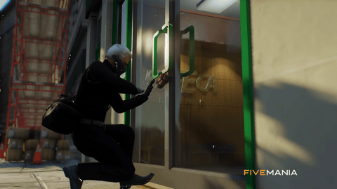 FIVEM Fleeca Heist v2 | Dynamic Bank Robbery Script | Configurable Cooldowns | Police Requirements | Looting Rewards | All Fleeca Banks | Add-On | Optimized | Fivem Ready | High Quality, image 3
