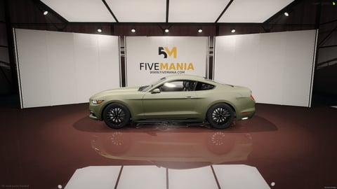 FIVEM Mustang | Realistic Sports Car [Unbadged] Add-On | Interior & Exterior | Working Lights | Optimized | Fivem Ready | High Quality — image 7