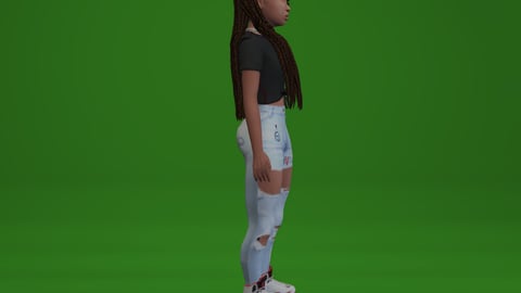 Quinn | Female Ped | Multiple Outfits | Optimized & Fivem Ready [Add-On] — image 7