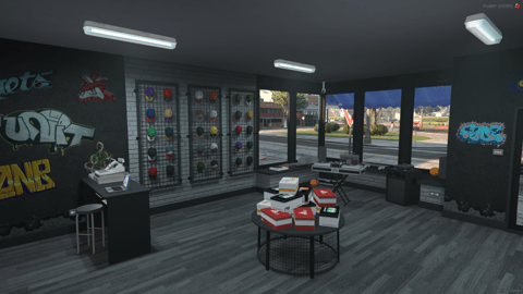FIVEM Haters Clothing Shop | Unique Retail Space MLO | Interior & Exterior | Custom Props | Add-On | Optimized | Fivem Ready | High Quality — image 5