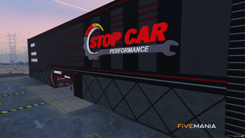 FIVEM Stop Car Mechanic | Full-Service Garage MLO | Interior & Exterior | Tuning & Detailing | Rooftop Parking | Add-On | Optimized | Fivem Ready | High Quality — image 3