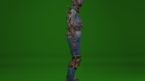 Victor | FiveM Male Ped | Infected Zombie Character | Multiple Outfits | Optimized & Fivem Ready [Add-On], image 6