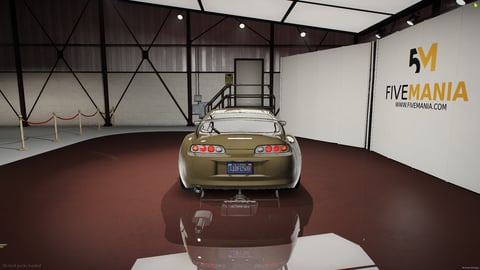 FIVEM A80 | Realistic Sports Car [Unbadged] Add-On | Interior & Exterior | Working Lights | Optimized | Fivem Ready | High Quality — image 6
