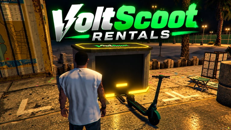 FIVEM VoltScoot Rentals, Electric Scooter Rental System