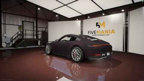 FIVEM 911 | Realistic Sports Car [Unbadged] Add-On | Interior & Exterior | Working Lights | Tuning Parts | Optimized | Fivem Ready | High Quality — image 8