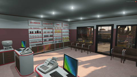 FIVEM Vespucci Beach Bmarket | Marketplace MLO | Interior & Exterior | Pharmacy & Electronics Store | Custom Props | Add-On | Optimized | Fivem Ready | High Quality — image 32