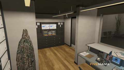 FIVEM Fib Secret Building | Secret Government Facility MLO | Interior & Exterior | Multiple Offices | Armory | Add-On | Optimized | Fivem Ready | High Quality — image 7