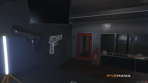FIVEM Ammunation Big Reworked | Expanded Gun Store MLO | Interior & Exterior | Shooting Range | Locker Room | Weapon Displays | Add-On | Optimized | Fivem Ready | High Quality — image 7