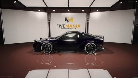 FIVEM 240sx | Realistic Sports Car [Unbadged] Add-On | Custom Body Kit | Wide Fenders | Custom Wheels | Pop-Up Headlights | Add-On | Optimized | Fivem Ready | High Quality — image 7