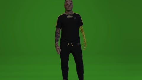 Rocky | Male Ped | Multiple Outfits | Optimized & Fivem Ready [Add-On] — image 6