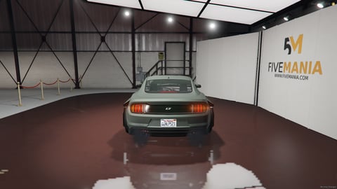 FIVEM Ford Mustang GT | Realistic Sports Car [Badged] Add-On | Working Lights | Custom Wheels | Tuning Parts | Add-On | Optimized | Fivem Ready | High Quality, image 6