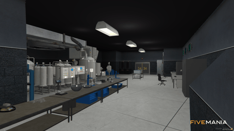 FIVEM Mountain Base | Secret Underground Base MLO | Interior & Exterior | Command Center | Lounge Area | Parking Garage | Add-On | Optimized | Fivem Ready | High Quality — image 7