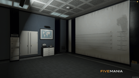 FIVEM Mission Row Pd | Detailed Police Station MLO | Interior & Exterior | Custom Props | Lore Friendly | Add-On | Optimized | Fivem Ready | High Quality — image 24