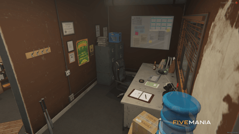 FIVEM Secret Fight Club | Underground Fight Club MLO | Interior & Exterior | Boxing Ring | Bar Area | Office Space | Add-On | Optimized | Fivem Ready | High Quality — image 12