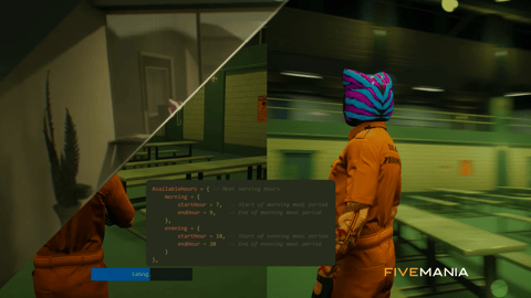 FIVEM Prison System | Comprehensive Corrections Management Script | Prisoner Management | Crafting | Tasks & Patrols | Tablet UI | Add-On | Optimized | Fivem Ready | High Quality, image 15