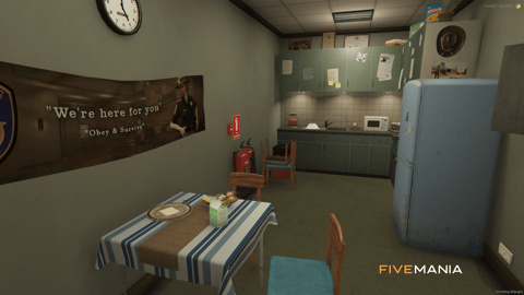 FIVEM Grapeseed Package | Multi-Location MLO Bundle | Police Station | Fast Food Diner | Rustic Office | Interior & Exterior | Add-On | Optimized | Fivem Ready | High Quality — image 31