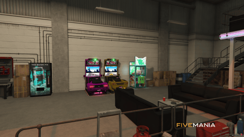 FIVEM Tuner Shop | Custom Mechanic & Tuning MLO | Interior & Exterior | Reception Area | Bar Area | Garage Bays | Add-On | Optimized | Fivem Ready | High Quality — image 6