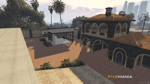 FIVEM Mirror Park Mansion | Luxury Modern Estate MLO | Interior & Exterior | Pool & Garage | Add-On | Optimized | Fivem Ready | High Quality — image 5