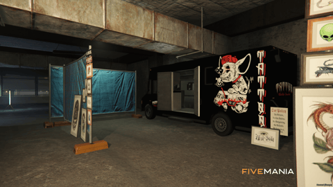 FIVEM Racers Hideout | Secret Racing Hideout MLO | Racing Track | Underground Garage | Custom Props | Interior & Exterior | Add-On | Optimized | Fivem Ready | High Quality — image 8
