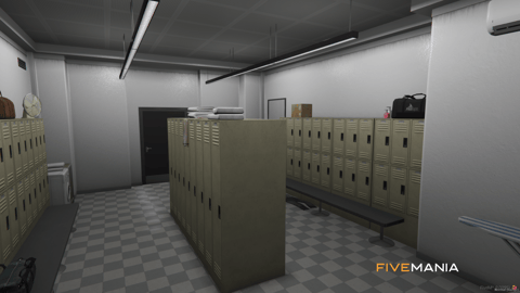 FIVEM Vinewood Police Department | Detailed Police Station MLO | Interior & Exterior | Offices & Jail Cells | Parking Garage | Add-On | Optimized | Fivem Ready | High Quality — image 16