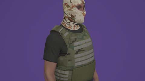 Jasper | Male Ped | Multiple Outfits | Optimized & Fivem Ready [Add-On] — image 4