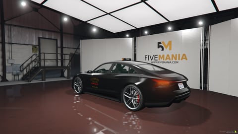 FIVEM Audi e-tron GT | Lore Friendly Taxi Sedan | Custom Liveries | Working Lights | Add-On | Optimized | Fivem Ready | High Quality, image 8
