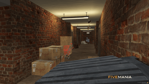FIVEM Bloods Hood | Custom Gang Territory MLO | Interior & Exterior | Custom Graffiti | Underground Garage | Add-On | Optimized | Fivem Ready | High Quality — image 12