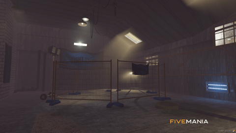 FIVEM Secret Mma Fightclub | Hidden MMA Fight Club MLO | Interior & Exterior | Training Area | Fight Ring | Add-On | Optimized | Fivem Ready | High Quality — image 8