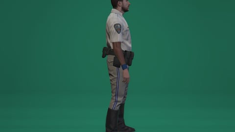 Eli Cop | Male Ped | Multiple Outfits | Optimized & Fivem Ready [Add-On] — image 7