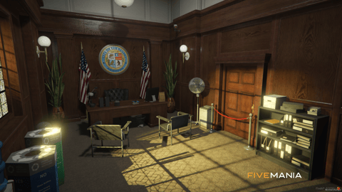 FIVEM City Hall Downtown | Grand Government MLO | Interior & Exterior | Add-On | Optimized | Fivem Ready | High Quality — image 21