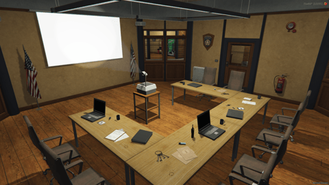 FIVEM Mrpd V2 | Enhanced Police Station MLO | Interior & Exterior | Offices & Interrogation Rooms | Optimized | Add-On | Fivem Ready | High Quality — image 20