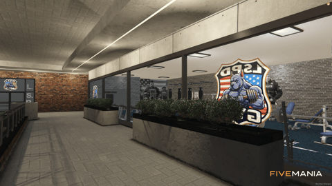 FIVEM Vespuccipolice | Modern Police Department MLO | Interior & Exterior | Jail Cells | Armory | Parking Garage | Add-On | Optimized | Fivem Ready | High Quality — image 4