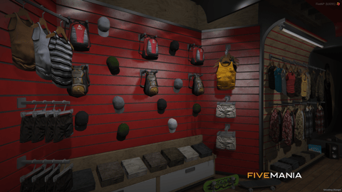 FIVEM Suburban Clothing Store V2 | Modern Clothing Store MLO | Interior & Exterior | Custom Props | Fitting Rooms | Add-On | Optimized | Fivem Ready | High Quality — image 9