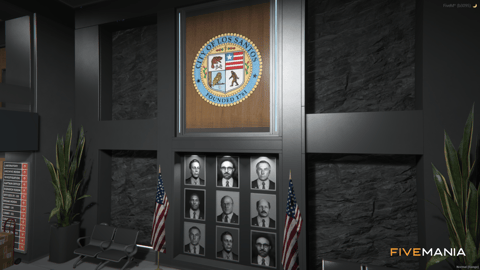 FIVEM La Puerta Lspd | Lore-Friendly Police Station MLO | Interior & Exterior | Shooting Range | Detention Cells | Conference Room | Add-On | Optimized | Fivem Ready | High Quality — image 10