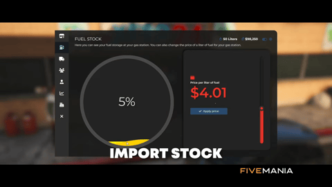 FIVEM Gas Station Ownership | Business Management Script | Ownership & Upgrades | Banking System | Custom UI | Add-On | Optimized | Fivem Ready | High Quality, image 15