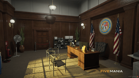 FIVEM City Hall Downtown | Grand Government MLO | Interior & Exterior | Add-On | Optimized | Fivem Ready | High Quality — image 16