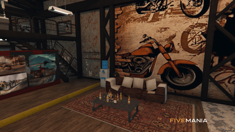 FIVEM Bayside Ride And Rev Mechanic | Custom Mechanic Shop MLO | Interior & Exterior | Add-On | Optimized | Fivem Ready | High Quality — image 6