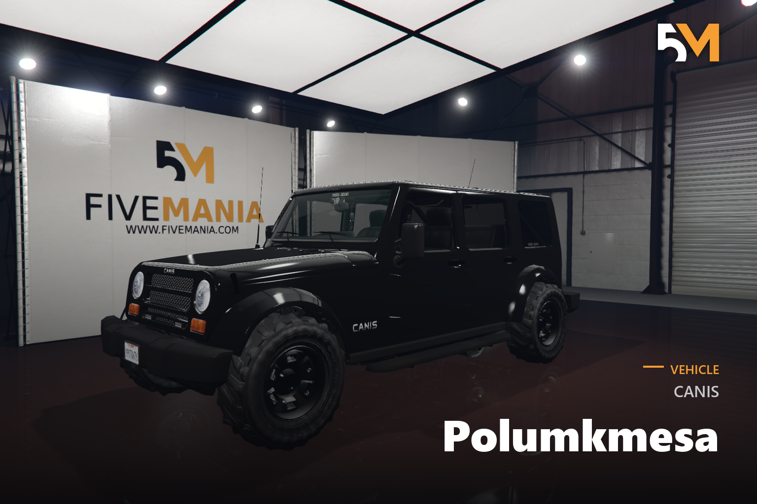 FIVEM Canis Polumkmesa | Off-Road SUV Add-On | Custom Wheels | Optimized | Fivem Ready | High Quality