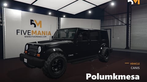 FIVEM Canis Polumkmesa | Off-Road SUV Add-On | Custom Wheels | Optimized | Fivem Ready | High Quality cover