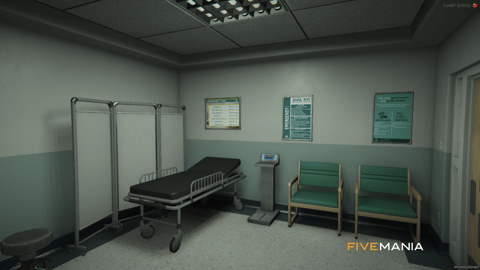 FIVEM Medical Center V3 | Comprehensive Hospital MLO | Interior & Exterior | Waiting Rooms | Patient Rooms | CT Scan | Add-On | Optimized | Fivem Ready | High Quality — image 36