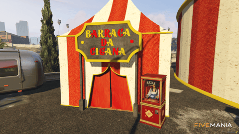 FIVEM Circus | Grand Entertainment MLO | Interior & Exterior | Food Stalls | Fortune Teller Booth | Add-On | Optimized | Fivem Ready | High Quality — image 12